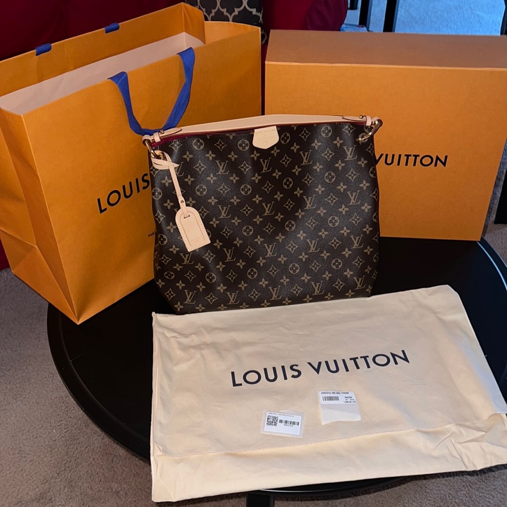 Authentic Louis Vuitton Graceful MM monogram bag